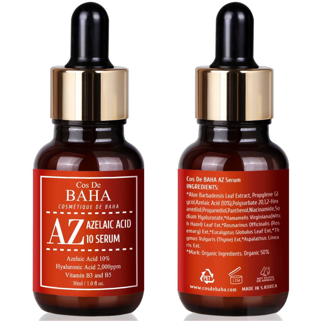 Cos De Baha Azelaic Asid 10% Serum 30 ml-сироватка з азелаїновою кислотою