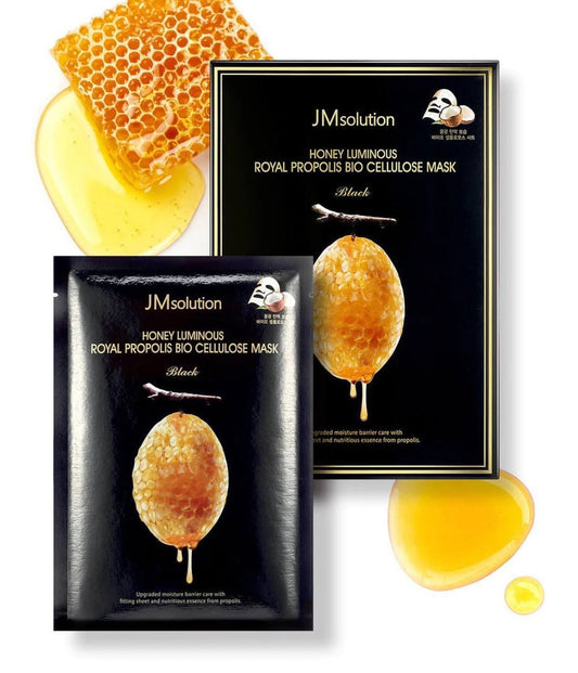 JMsolution Honey Luminous Royal Propolis Mask JMsolution-маска з бджолиним маточним молочком та прополісом.