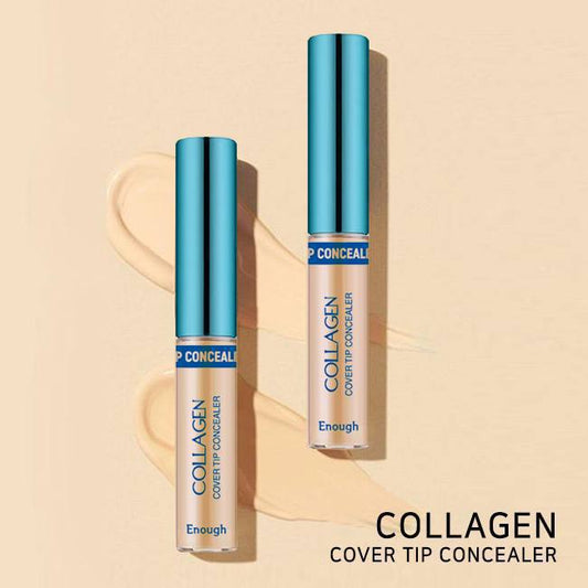 Enough Collagen Whitening Cover Tip Concealer-освітлювальний консілер з колагеном для обличчя.