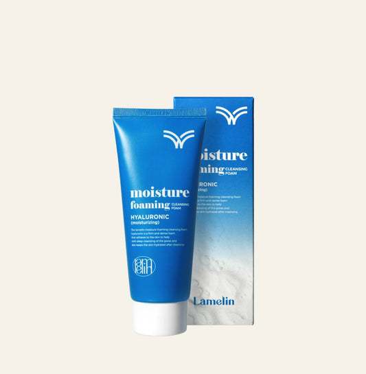 Lamelin Moisture Foaming Cleansing Foam Hyaluronic-Пінка для вмивання