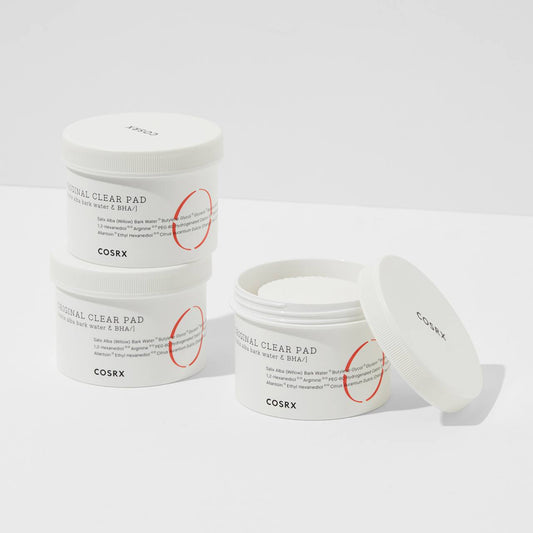 Cosrx One Step Original Clear 70 Pads-спонжи для проблемної шкіри з BHA-кислотами.