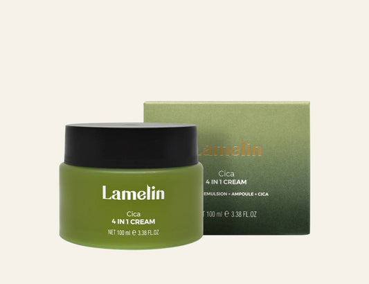 Lamelin Cica 4 in 1 Cream-Регенерувальний крем для обличчя.