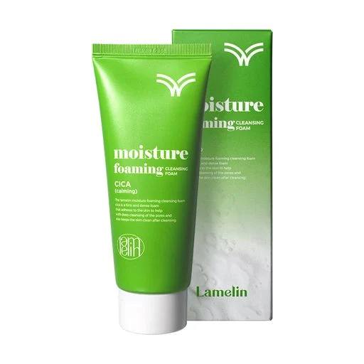 Lamelin Moisture Foaming Cleansing Foam Cica-Пінка для вмивання