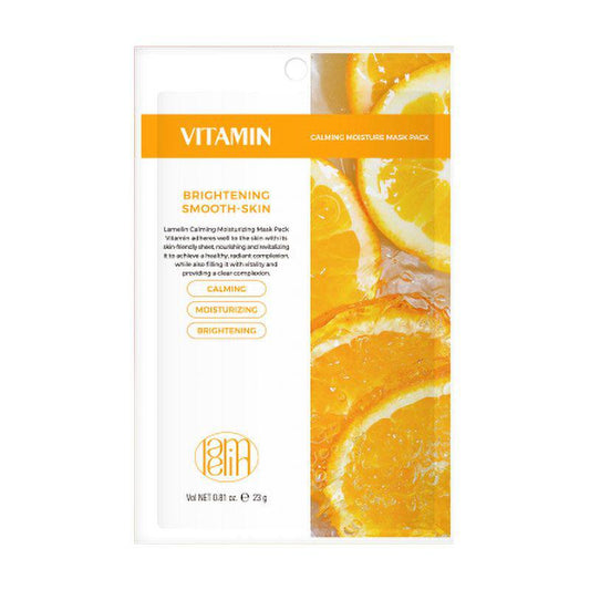 Lamelin Mask Pack Vitamin-Тканинна маска для обличчя.