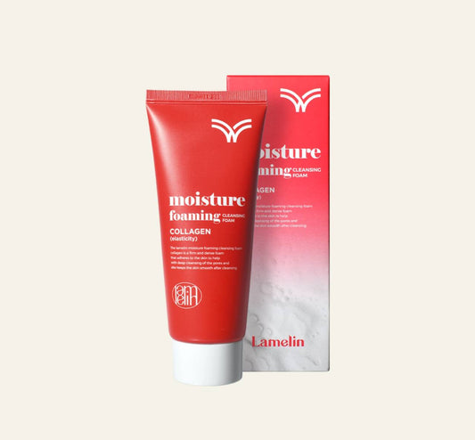 Lamelin Moisture Foaming Cleansing Foam Collagen-Пінка для вмивання